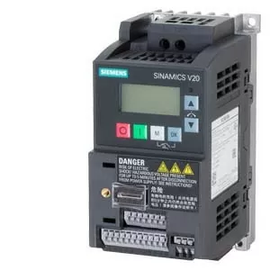 Variador de velocidad SINAMICS V20 1AC 200-240V -10/+10% 47-63HZ. 0.5HP