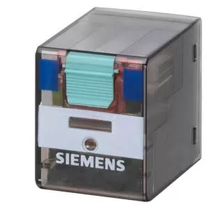Relés enchufables miniatura SIEMENS, 4 Contactos, Bobina 24V DC
