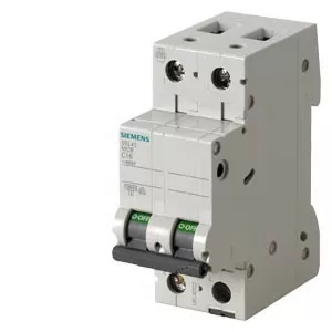 Breaker 2 polos SIE 5SL4202-7 2P 2A 10/10KA C