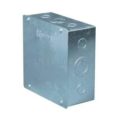 150x150x90 Caja de paso, galvanizada