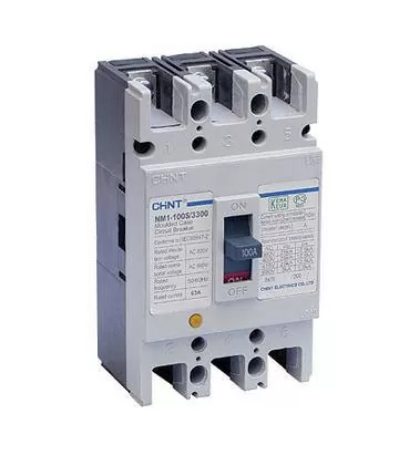 BREAKER CHINT C-M 3 POLOS   100A-600V 25KA