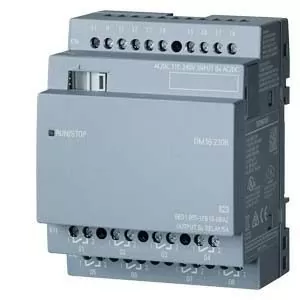 LOGO! DM16 230R- Módulo de expansión,, PU/I/O: 230V/230V/Relé, 4TE, 8 ED / 8 salidas digitales para LOGO! 8