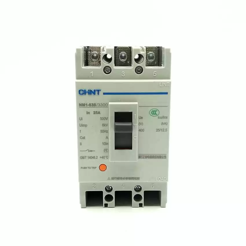 BREAKER CHINT C-M 3 POLOS     40A-600V 20KA-240V