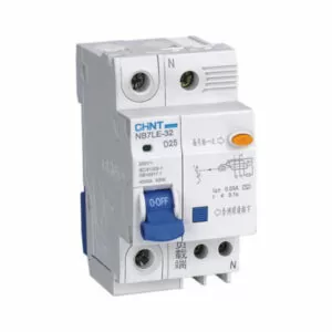 BREAKER  RIEL CHINT DIFEREN.2 POLOS (4M) 40A-240V/6KA