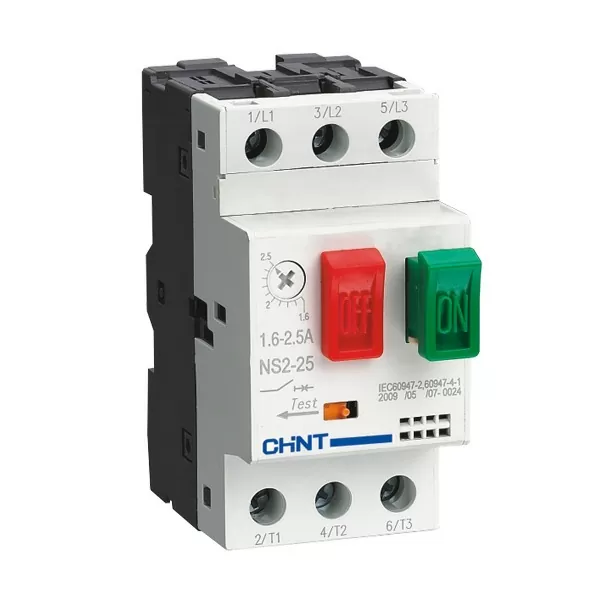 GUARDAMOTOR CHINT   4----6.3A  50KA-230V