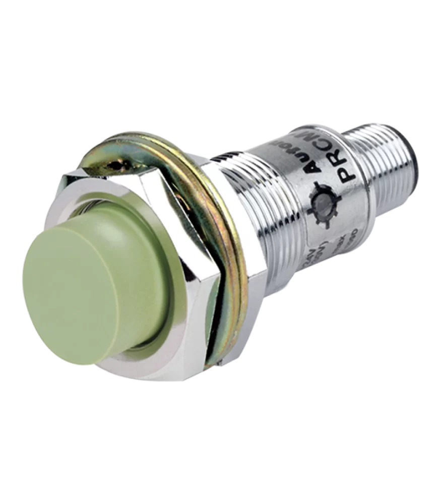 Sensor inductivo tipo conector Autonics 18mm alcance 8mm 240VAC NA  2 hilos